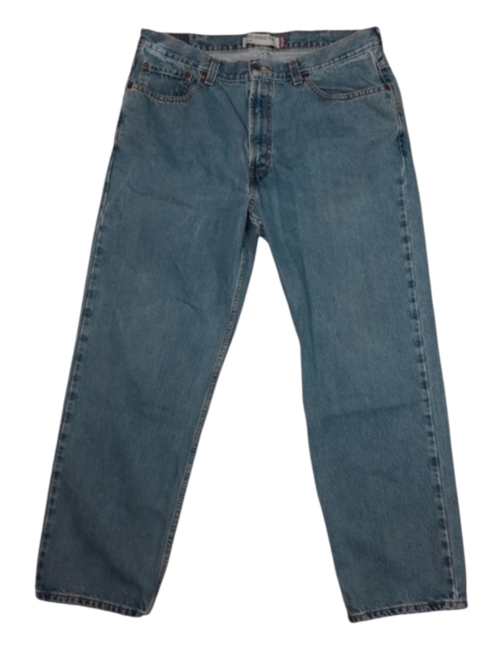 Levi's 550 Relaxed Fit Straight Blue Jeans SZ 38x30